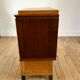 Bedside table in orm magnifying glass art deco 30s