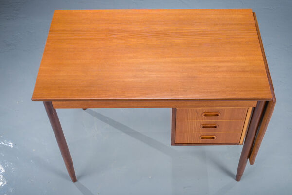 Bureau danois En Teck Du milieu Du Siècle, 1960