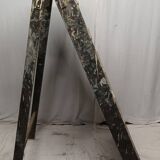 Old wooden painter's stepladder