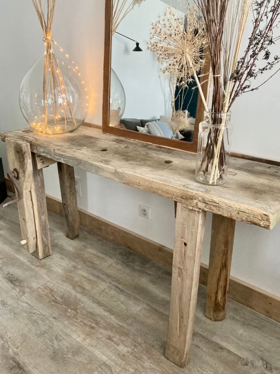 Authentic old workbench