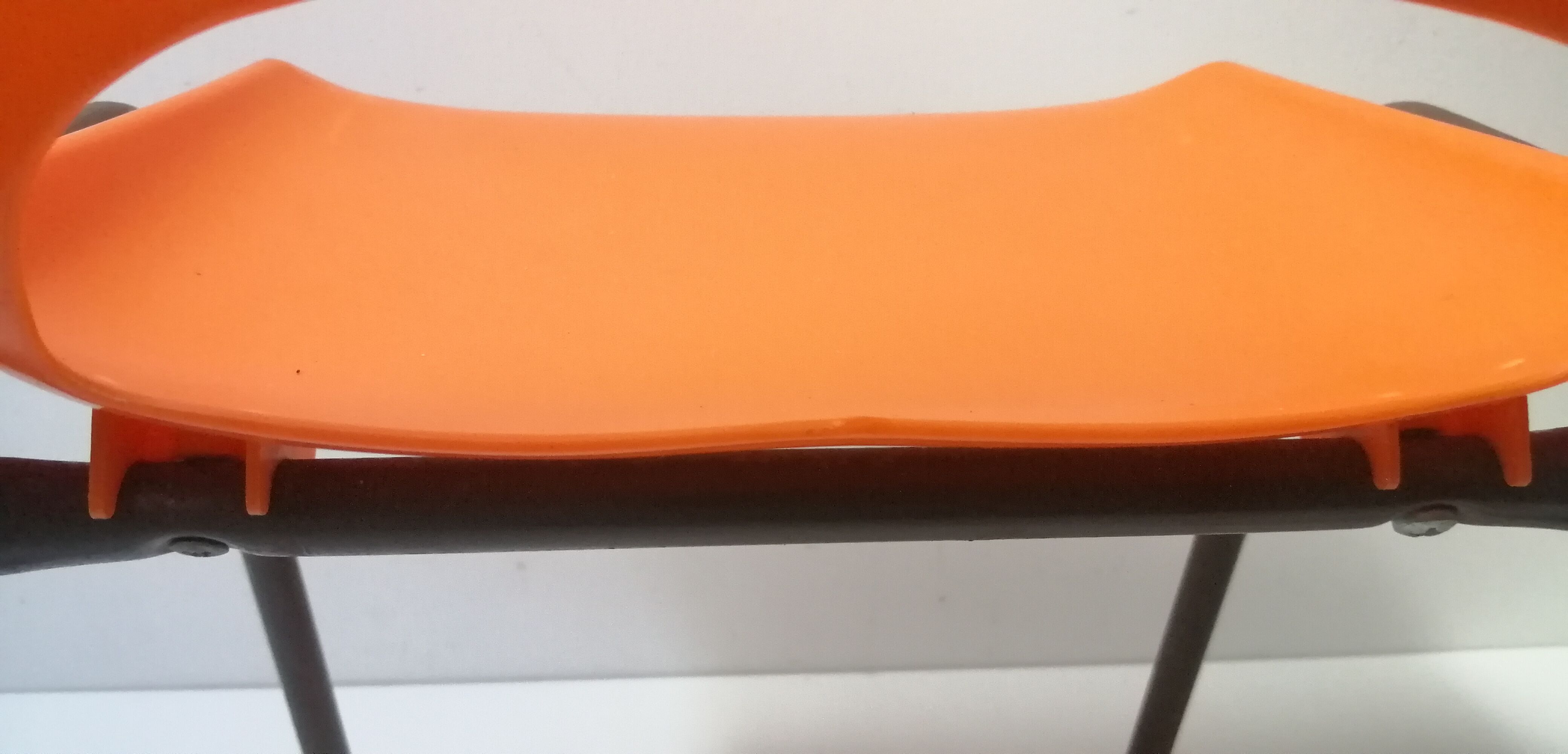 Vintage children's chair orange HB