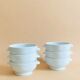 Ensemble de 6 bols en porcelaine Tradition CNP France