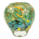 Blown Glass Vase with Gold Inclusion Jc Novaro (Biot)