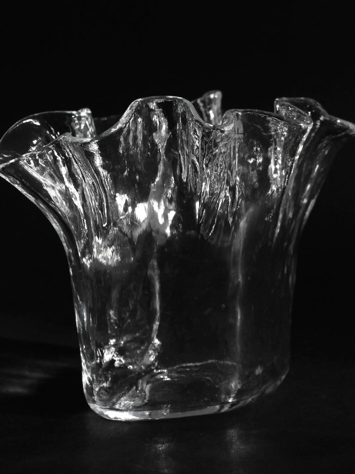 Muurla Glass Vase, Finland, 1970s
