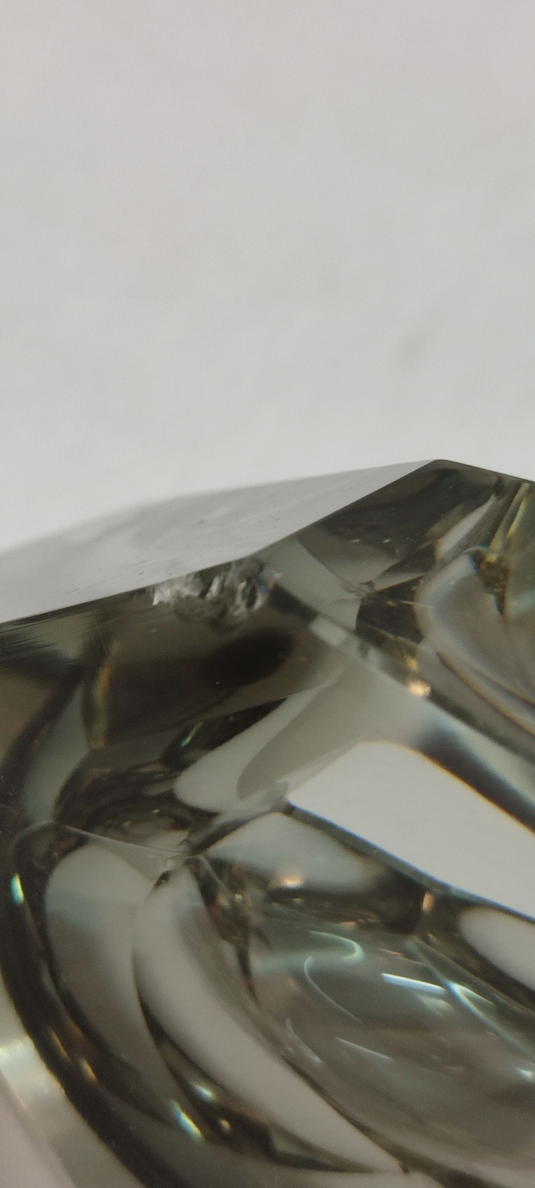 Bol décoratif en verre de Murano. Italie années 1980