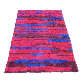 Tapis à poils du milieu du siècle par Walter Mack, 1960