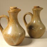 Stoneware condiment set