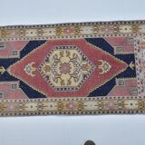 Vintage Turkish Small Floral Carpet sku 3281