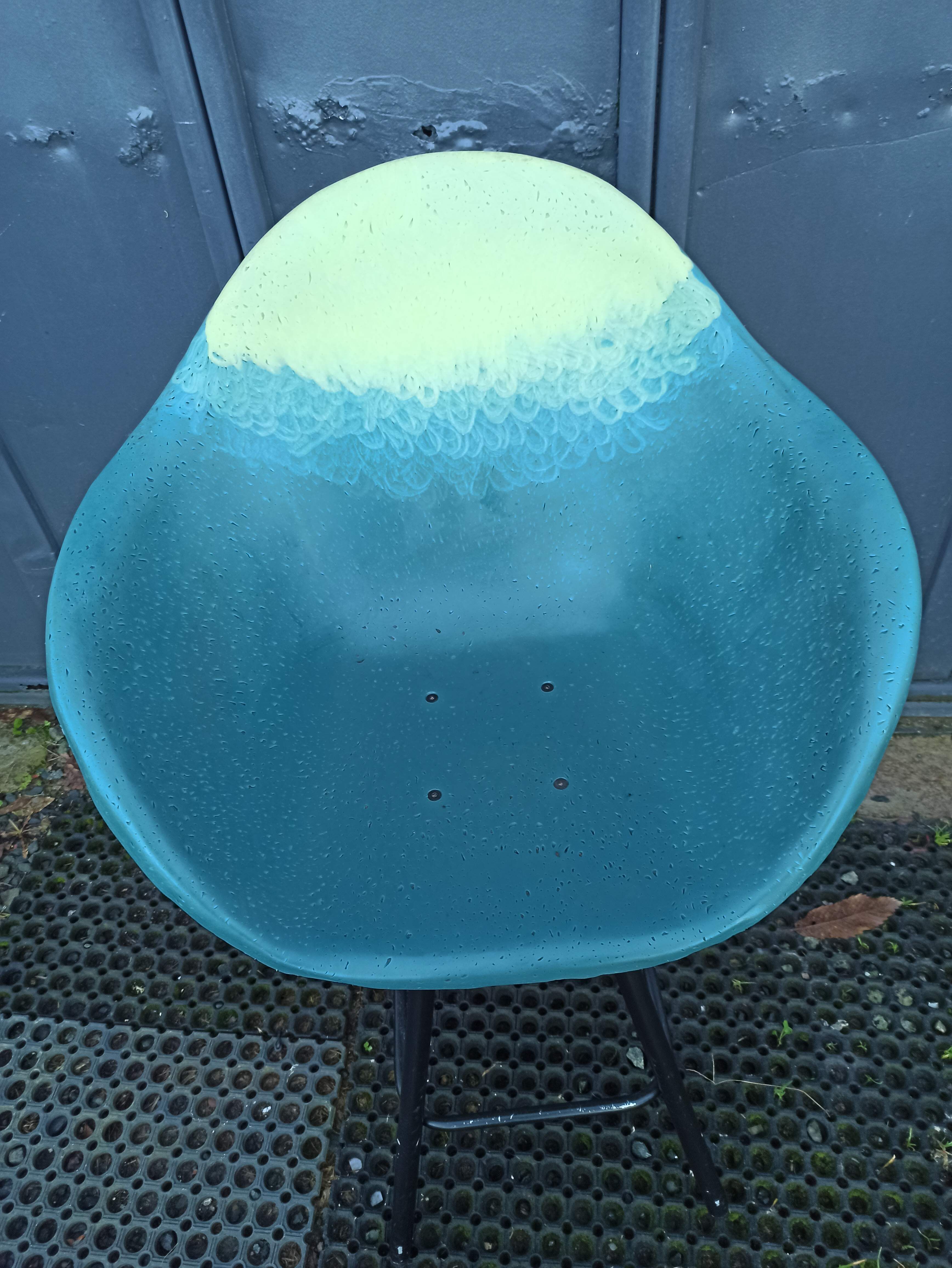 Pair of armchairs high bar stools Maximum