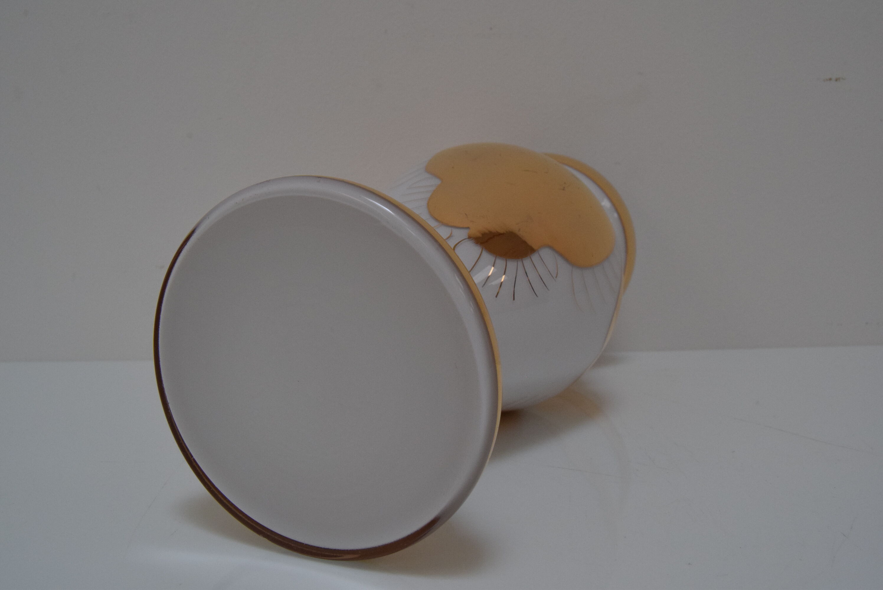 Art glass vase Novy Bor 1960s