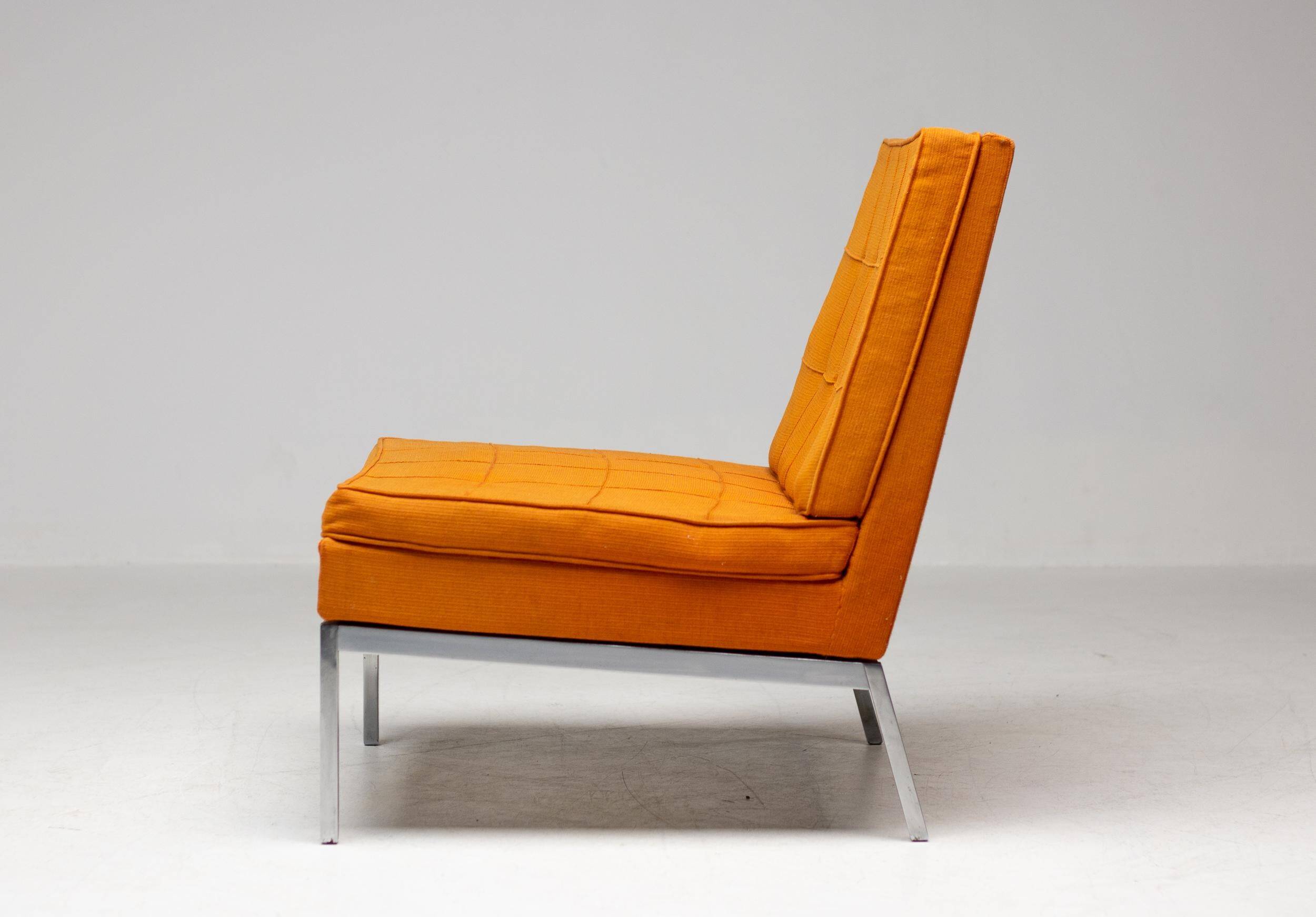 Rare Florence Knoll model 65 armchair, 1956