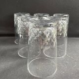 6 Baccarat tortoiseshell mugs