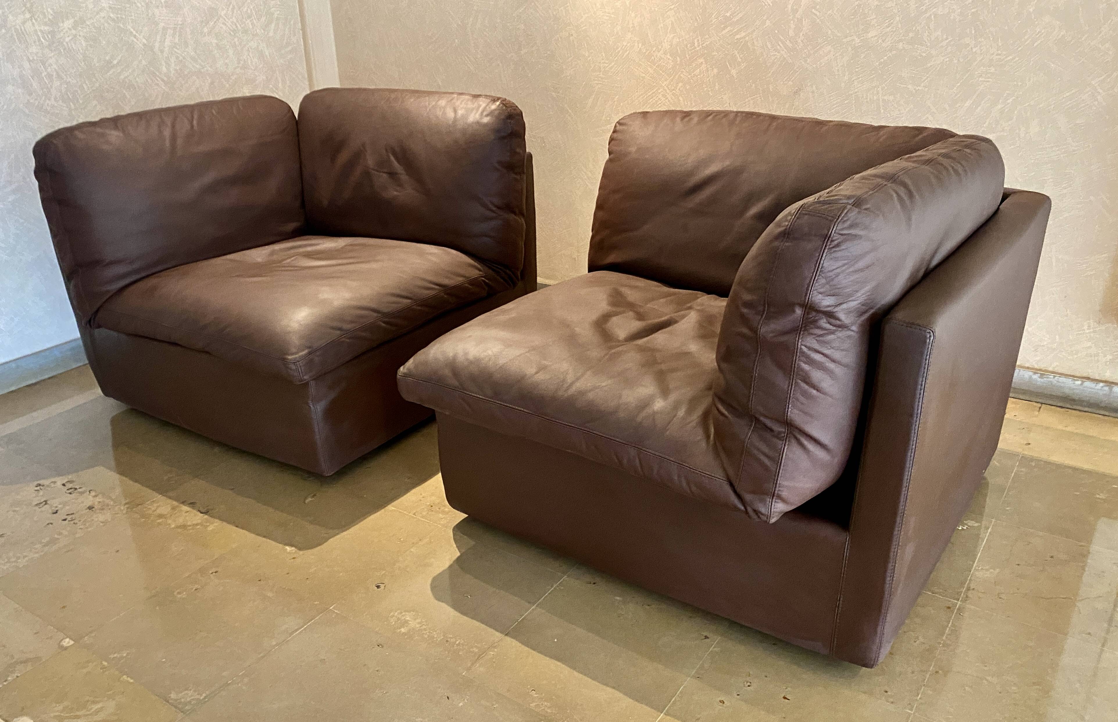Zanotta easy chairs or sofa