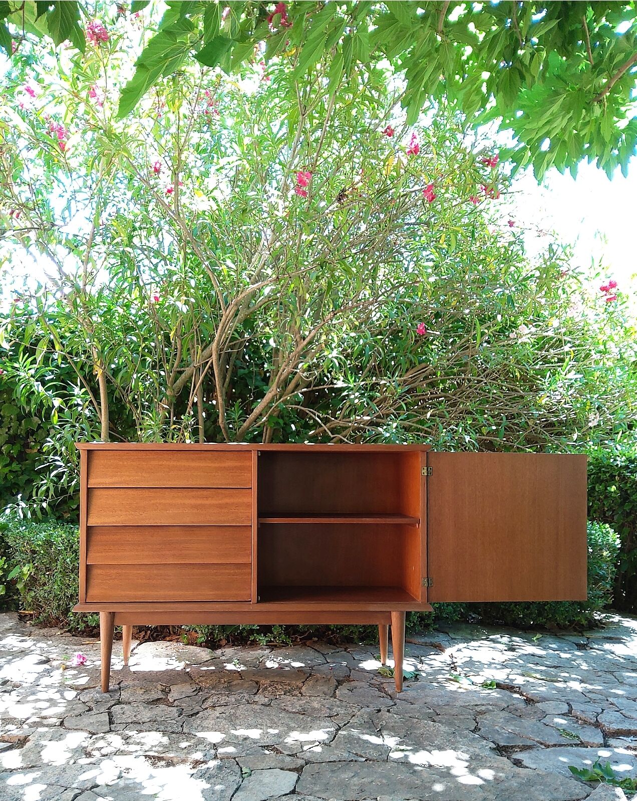 Enfilade en teck vintage
