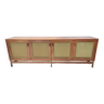 Postmodern Walnut Sideboard Produced by Saima, Pavia, Italy