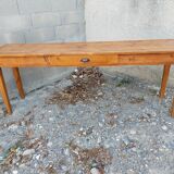 Wooden console table