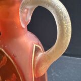 Enamelled carafe – In the style of FT Legras or Daum (E. Lachenal)