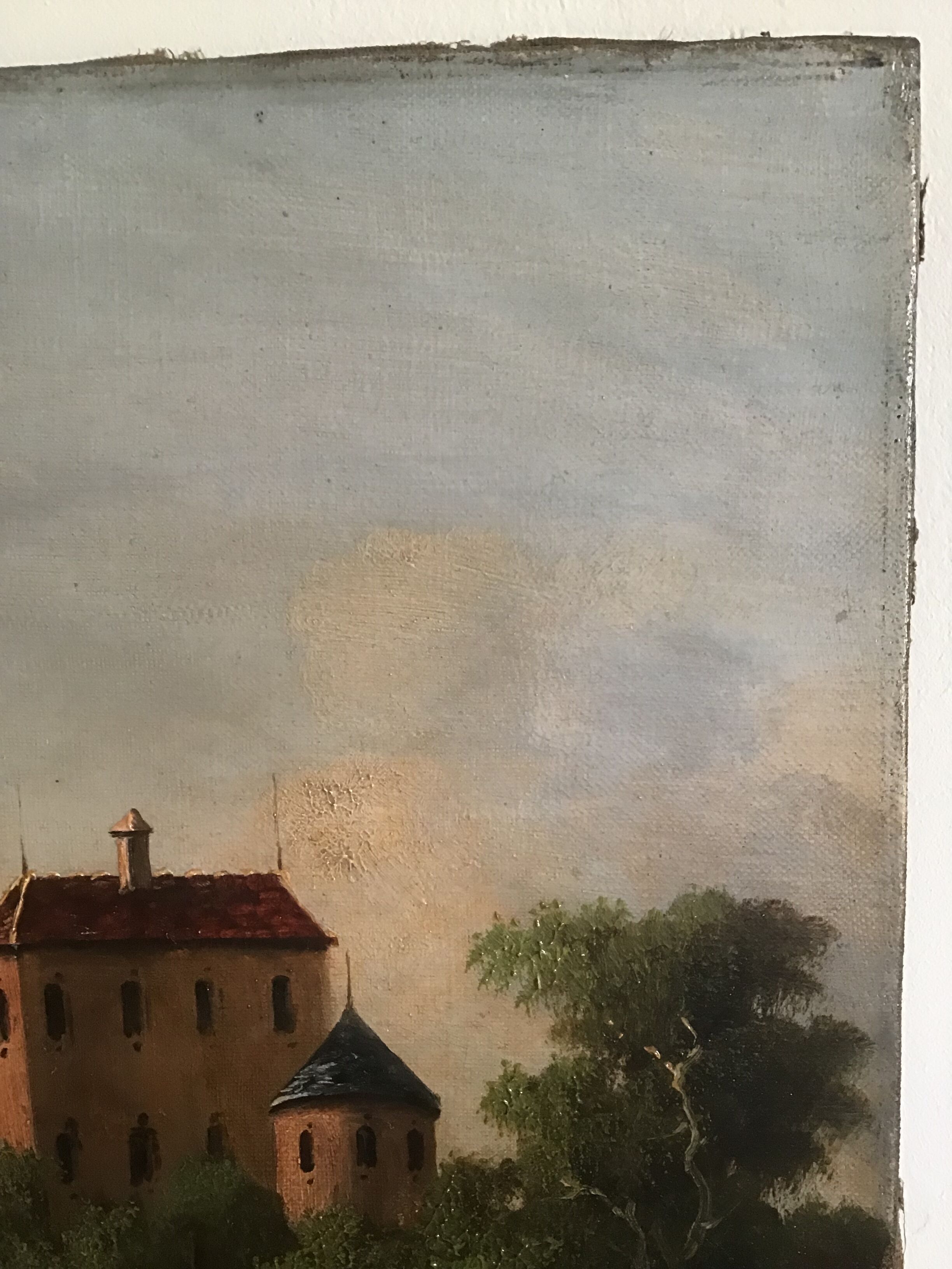 Landscape table late 19th