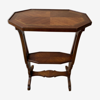 Side table XIX-XXth mahogany