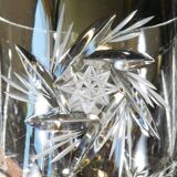 Whisky service in Critsal of arques or Boheme carafe and 6 glasses