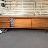Vintage 1950/60 sideboard with ceramic