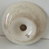Antique pedestal plate – KG Lunéville – “Printemps” model – circa 1875