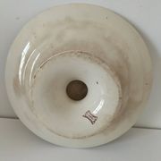 Antique pedestal plate – KG Lunéville – “Printemps” model – circa 1875