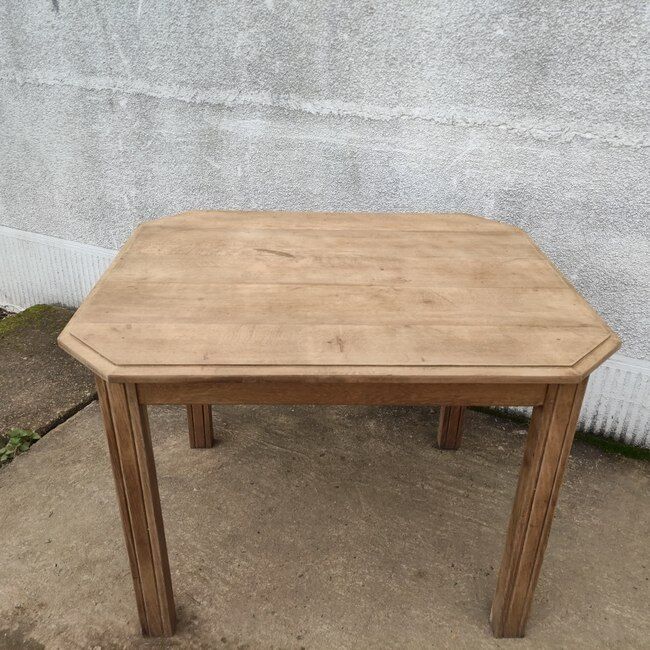 Art Deco oak table