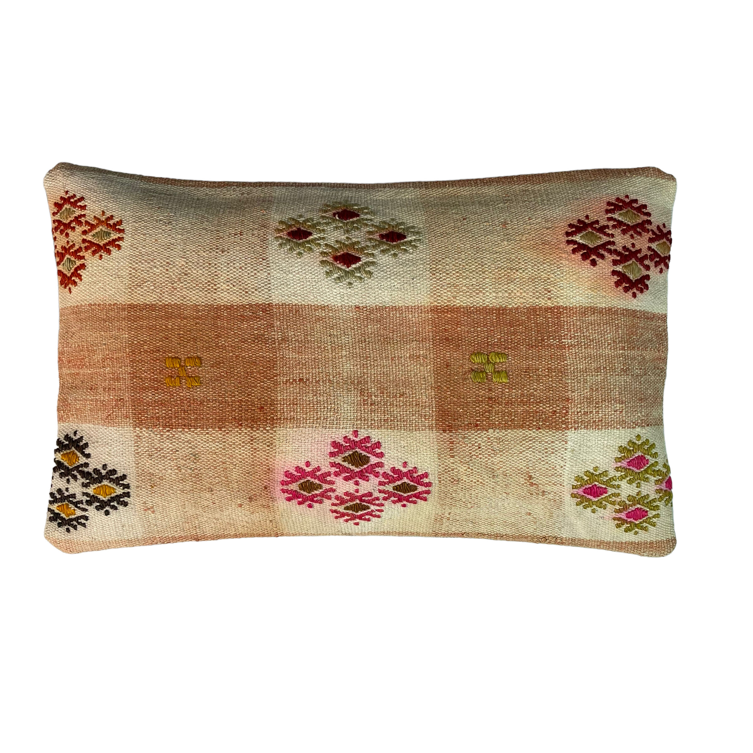 Turkish handmade cushion cover , 30 x 50 cm