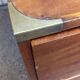 19th century Louis Philippe navy chest in camphrier laughed