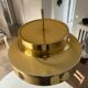 Falkenbergs gold metal suspension - Sweden 70s/80s