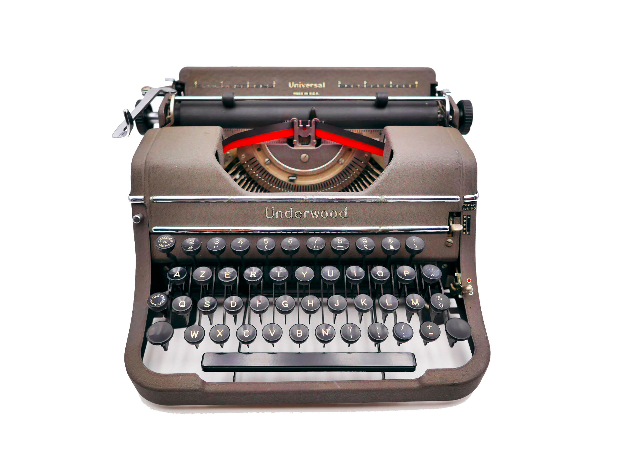 Underwood universal typewriter revised ribbon new black 1949