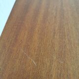 Mid-Century Modern Wooden Coffee Table: 1970s Vintage Lounge Decor