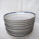 Service 12 hollow plates porcelain Vintage 80s/90s