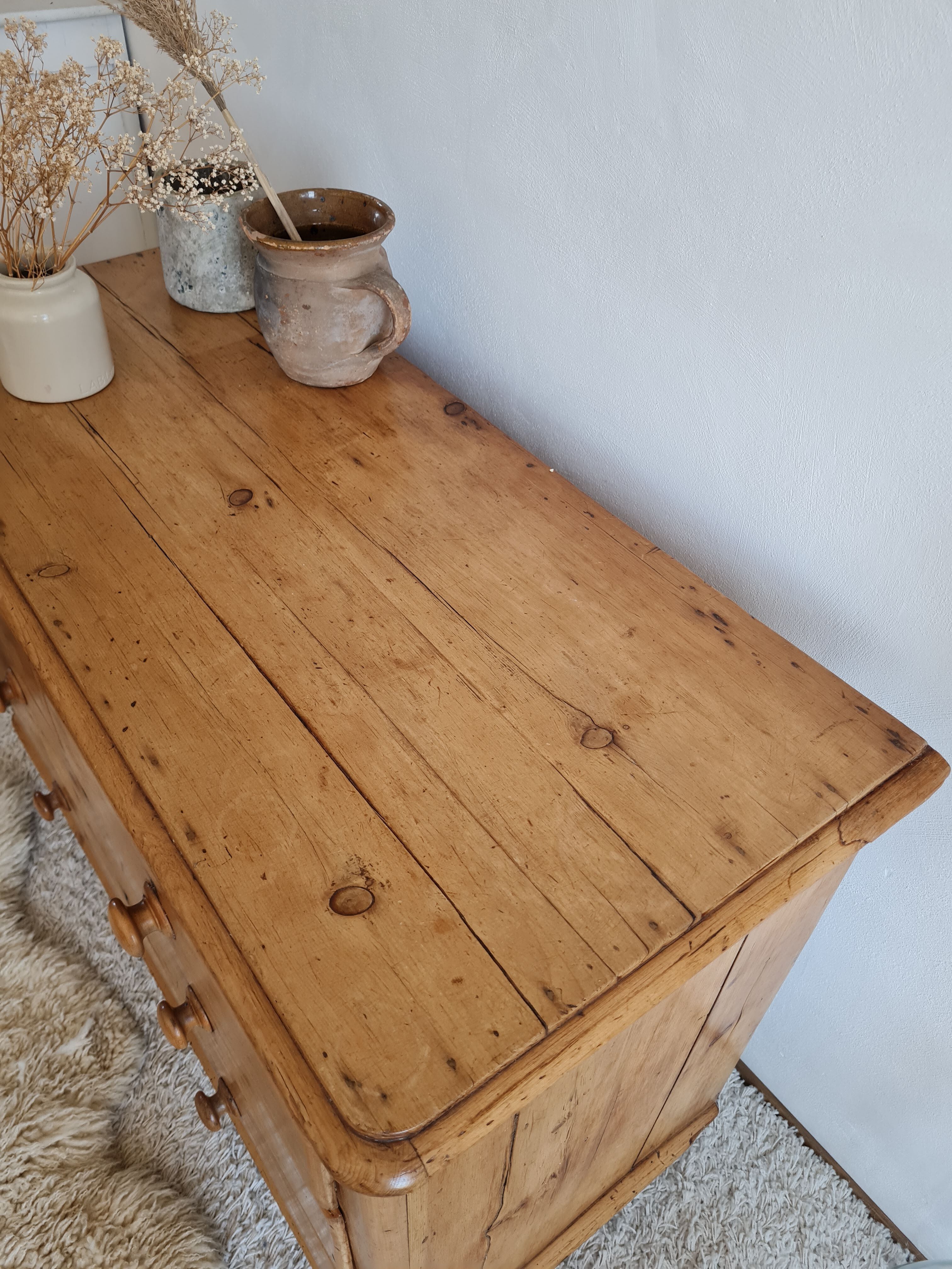 Old English style dresser