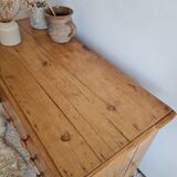 Commode ancienne de style anglais