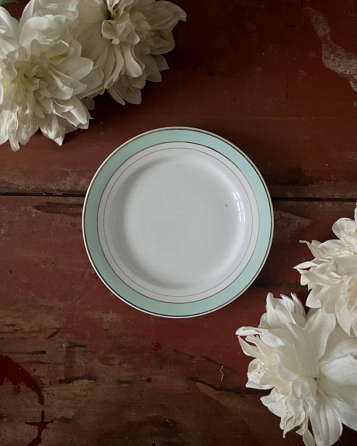 Set of 11 Luneville Epinay dessert plates