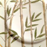 Porcelain plate signed Giesche