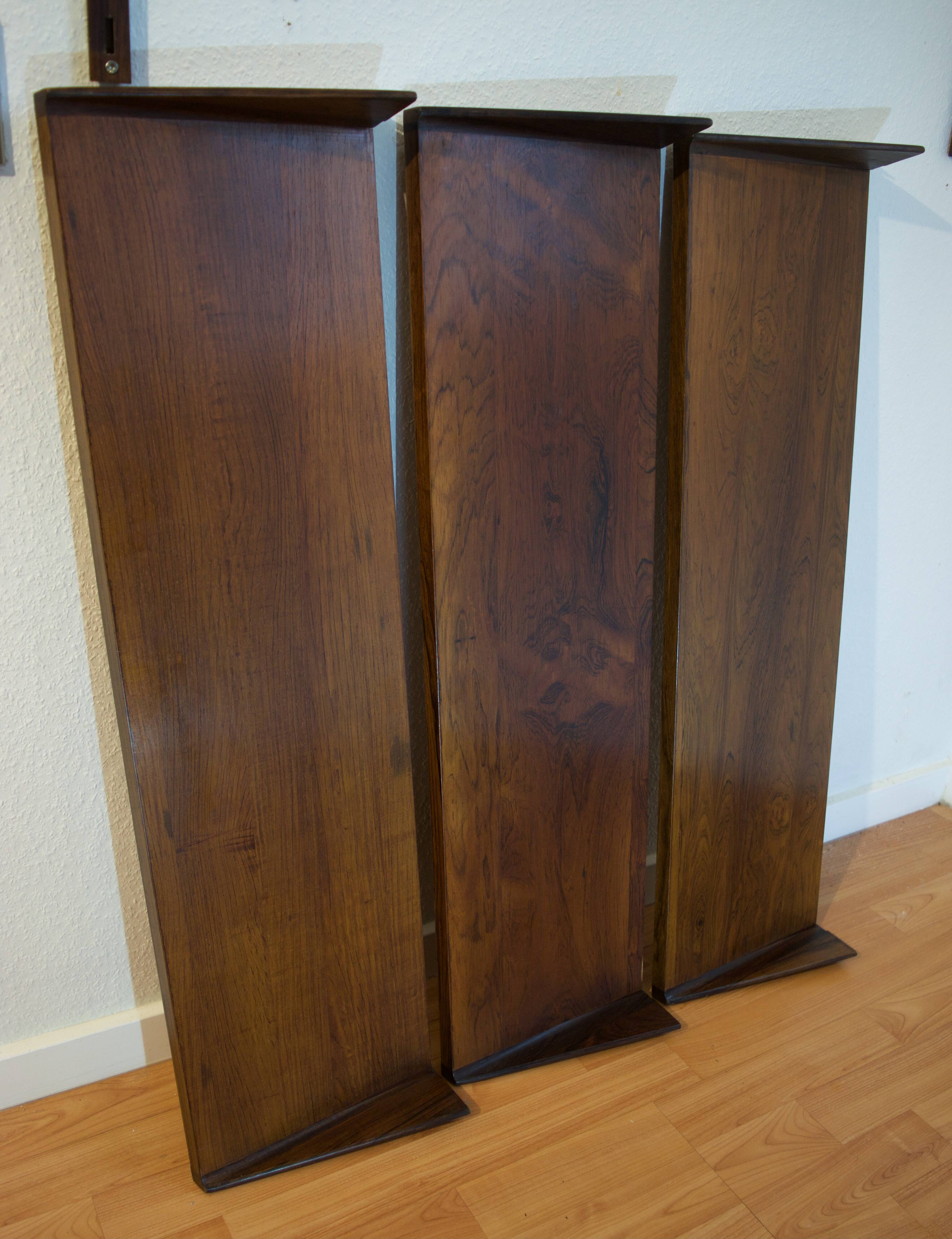 Rosewood shelves by Kai Kristiansen for FM Møbler, 1960s