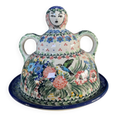Cloche dish by Teresa Liana in glazed ceramic Poland