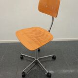 Chaise pivotante d’architecte par Jorgen Rasmussen pour Fritz Hansen, Danemark