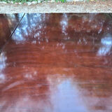 Vintage rosewood steel conference table Gianni Moscatelli Formanova 1970