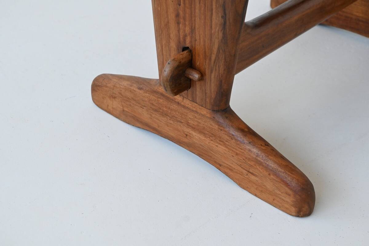 Angel Pazmino rocking chair and hocker Muebles de Estilo Ecuador 1960