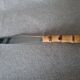 Bamboo handle cheese knife