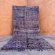 Moroccan rug Beni M'Guild purple - 367 x 176 cm