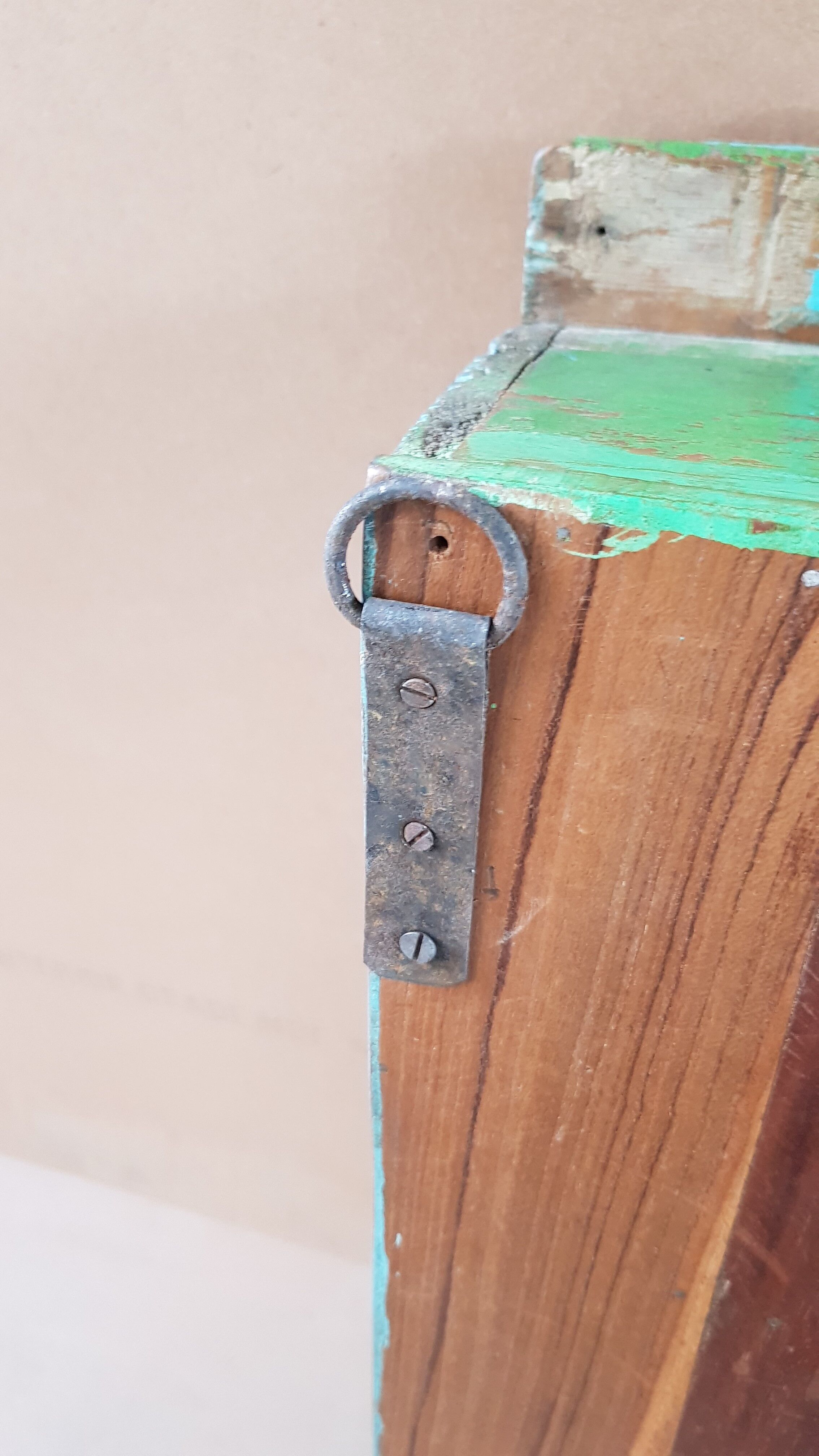 Medicine cabinet - showcase - Burmese teak wall shelf