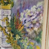 Oil on canvas 1960 "A Summer in the South" signed and dated