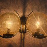 Rare Mid-Century Wall Lamp in the Style of Gaetano Sciolari, Italy, 1970s