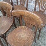 Set of 8 chairs Bistro