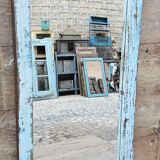 Burmese teak mirror